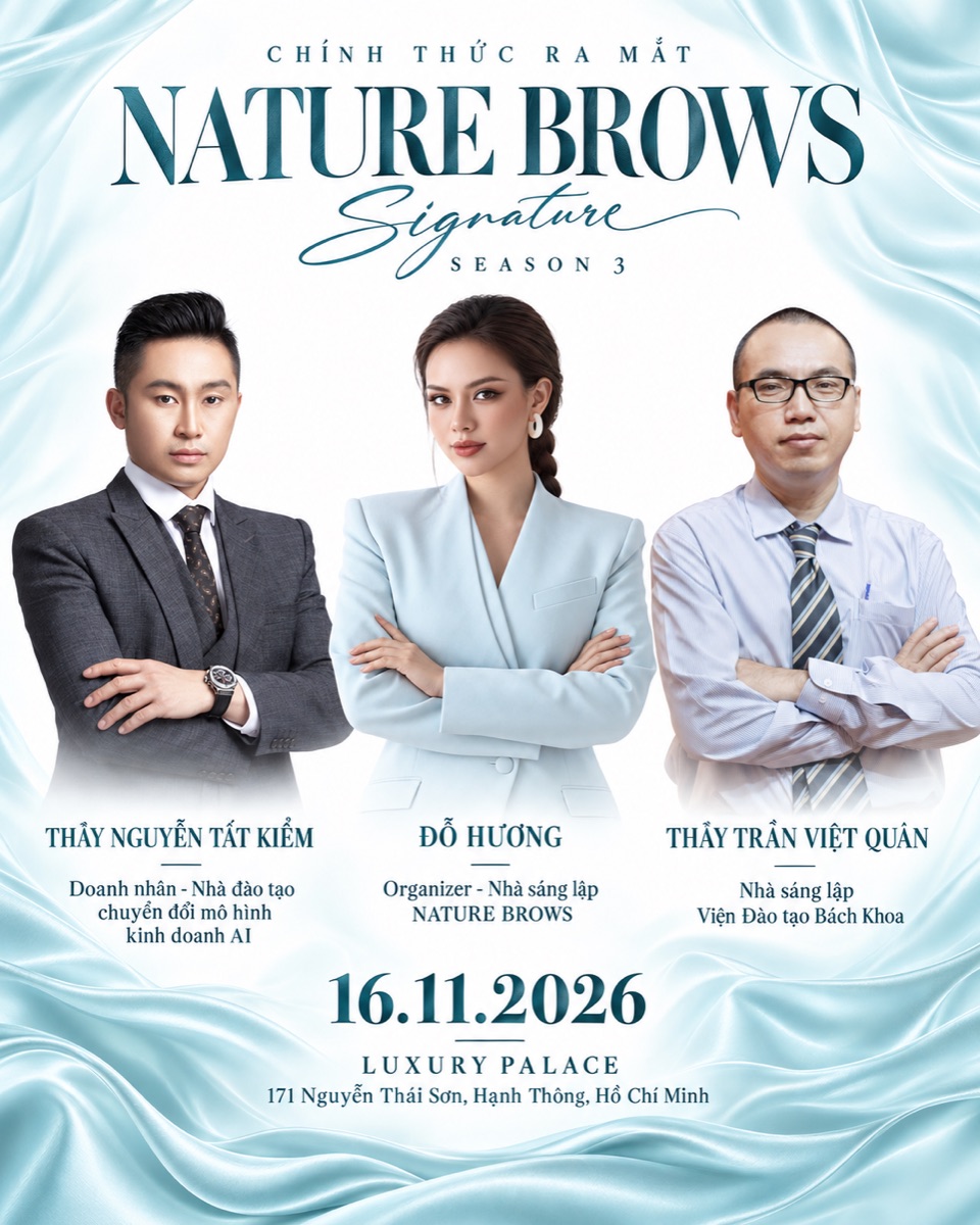 Diễn giả Nature Brows Signature Season 3